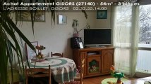 A vendre - Appartement - GISORS (27140) - 3 pièces - 54m²