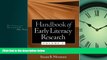 Popular Book Handbook of Early Literacy Research, Volume 2