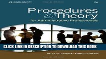 Collection Book Procedures   Theory for Administrative Professionals