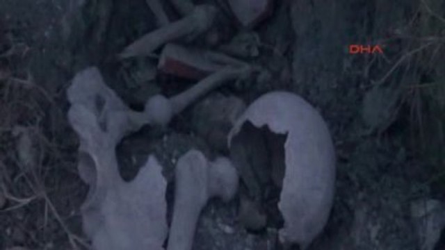 Bursa İnegöl'de Boğazköy Barajı Yakınında Çömlek ve İnsan Kemikleri Bulundu