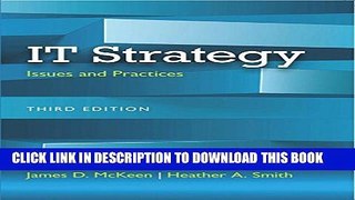 Collection Book IT Strategy: Issues and Practices (3rd Edition)