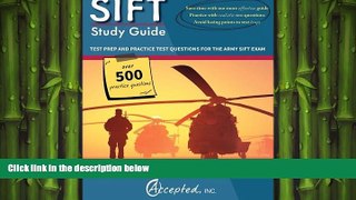 behold  SIFT Study Guide: Test Prep and Practice Questions for the Army SIFT Exam