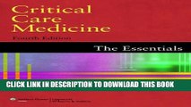 [PDF] Critical Care Medicine: The Essentials: 1 Full Online