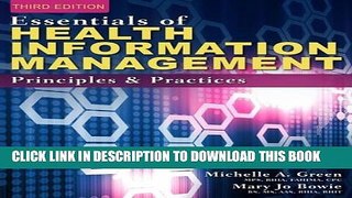 New Book Essentials of Health Information Management: Principles and Practices