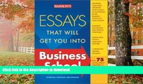 READ  Essays That Will Get You into Business School (Barron s Essays That Will Get You Into