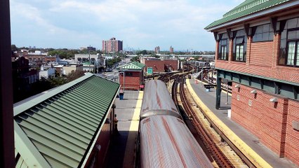 (D) train at Coney Island/Stillwell Avenue