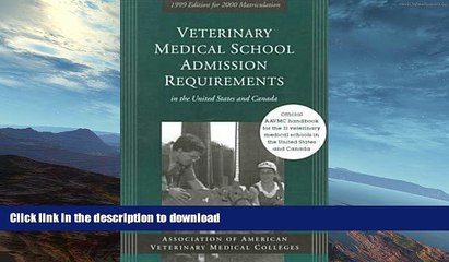 READ  Veterinary Medical School Admission Requirements in the United States and Canada: 1999