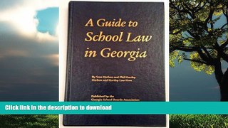 READ  A guide to school law in Georgia FULL ONLINE
