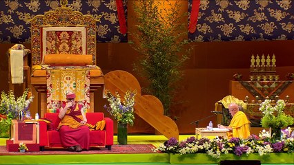 Dalai Lama France 2016  - Traducción Portugués - sábado 17 : 08:30