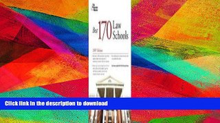 GET PDF  The Best 170 Law Schools, 2007 (Graduate School Admissions Guides)  BOOK ONLINE