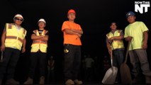 Video Of Migrant Workers Projected In Front Of Trump Tower