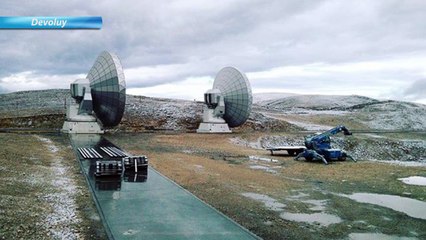 La neige s'invite sur les montagnes des Hautes-Alpes