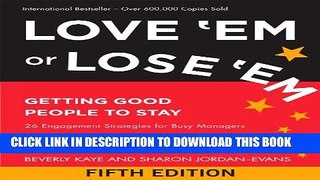 Collection Book Love  Em or Lose  Em: Getting Good People to Stay