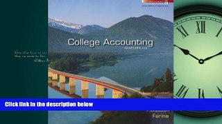 Online eBook College Accounting: Chapters 1-13