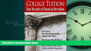 For you College Tuition: Four Decades of Financial Deception