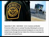 FBI Border Patrol officer let illegal immigrants into US for sex, cash