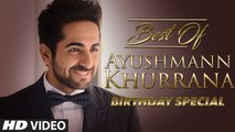 Best Of AYUSHMANN KHURRANA  Video Jukebox  Birthday Special  Hindi Songs