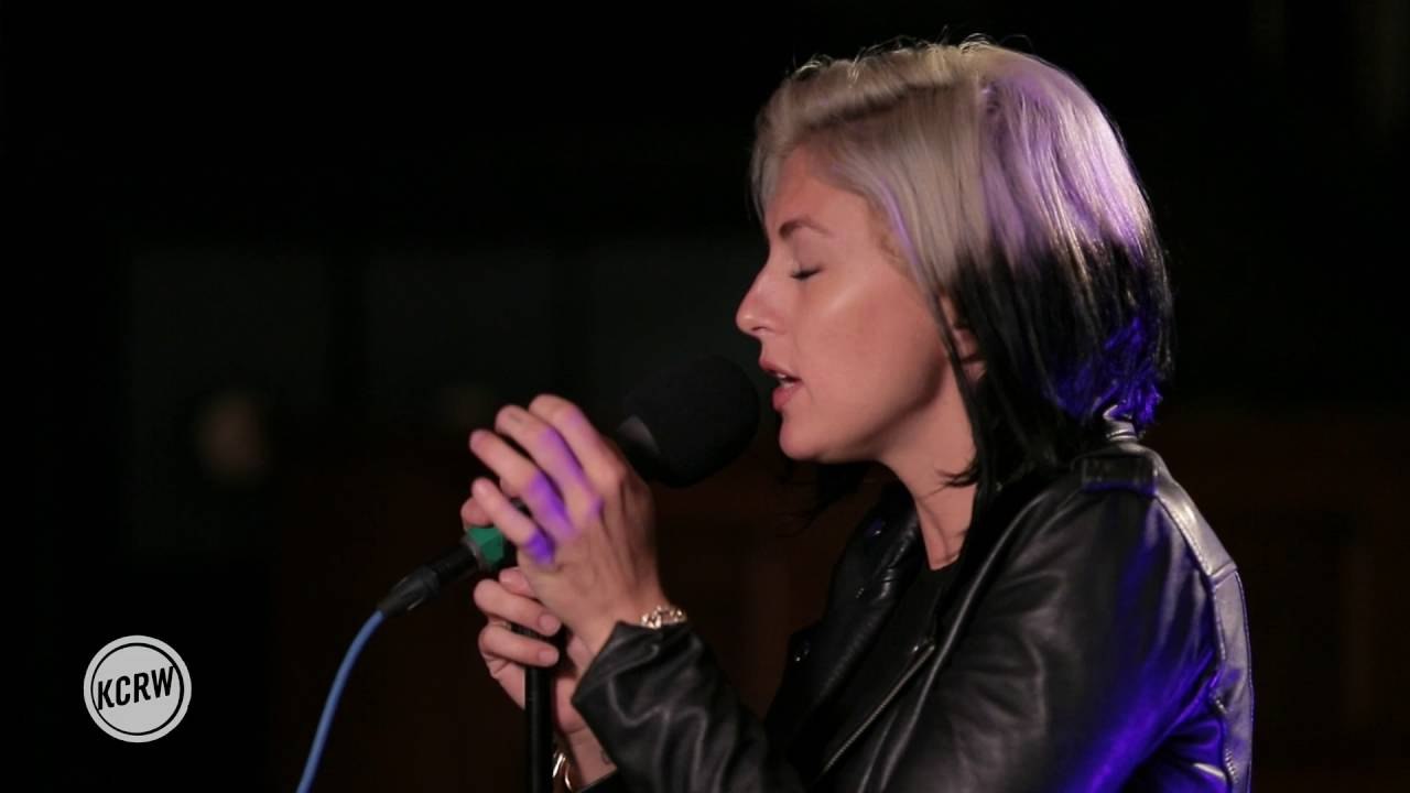 Phantogram performing - Same Old Blues - Live on KCRW