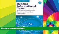Big Deals  Reading Informational Texts, Book III: Nonfiction Passages and Exercises Based on the