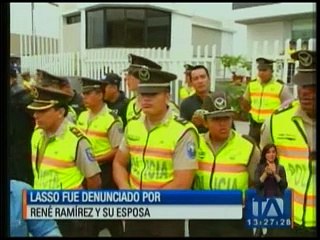 Esta mañana se reinstaló audiencia contra Guillermo Lasso