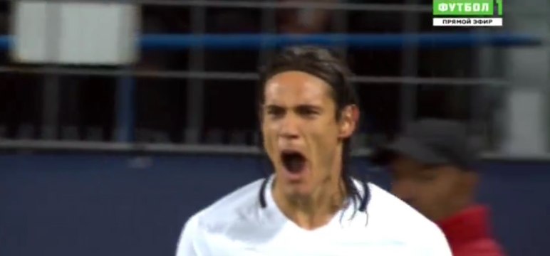 Edinson Cavani Goal HD - Caen 0-1 Paris SG 16.09.2016 HD