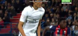 Edinson Cavani Penalty Goal HD - Caen 0-2 Paris SG 16.09.2016 HD