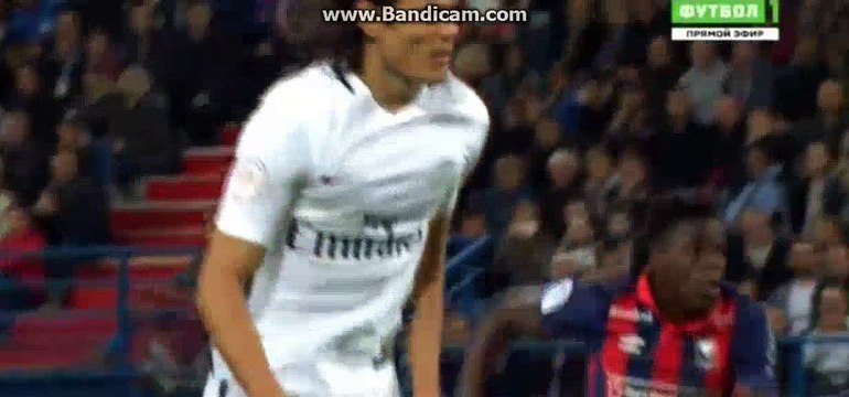 Edinson Cavani Penalty Goal HD - Caen 0-2 Paris SG 16.09.2016 HD