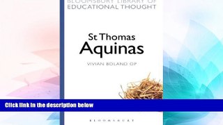 Big Deals  St Thomas Aquinas (Continuum Library of Educational Thought)  Free Full Read Most Wanted