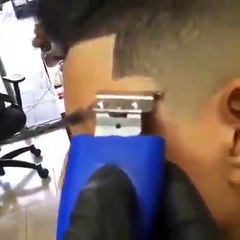 Saç Traşı çok güzel .. Ama evden yicen sopayı unutmamak lazım ...