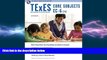 book online TExES Core Subjects EC-6 (291) (TExES Teacher Certification Test Prep)