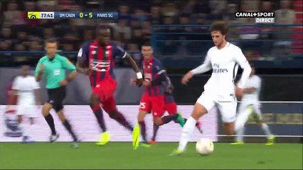 Jean-Kévin Augustin Goal HD - Caen 0-6 Paris Saint-Germain - 16.09.2016 HD