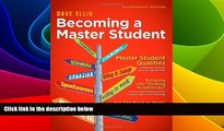 Big Deals  Becoming a Master Student (Textbook-specific CSFI)  Free Full Read Best Seller