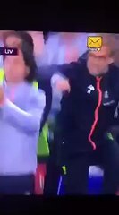 Jurgen klopp celebration vs Chelsea