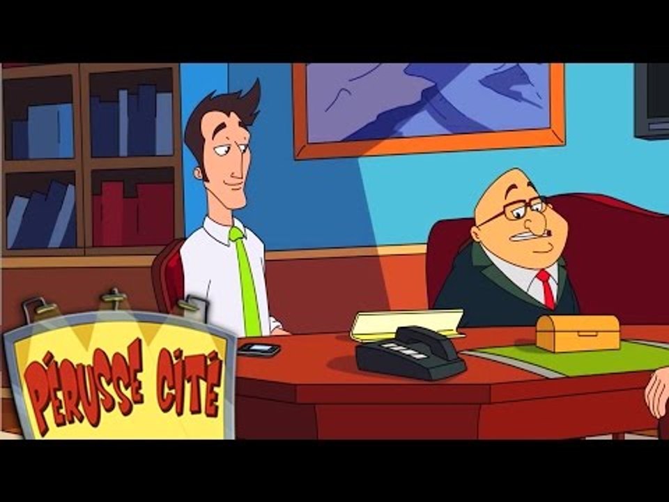 Pérusse cité - La glace| E09 | Dessin animé de François Pérusse