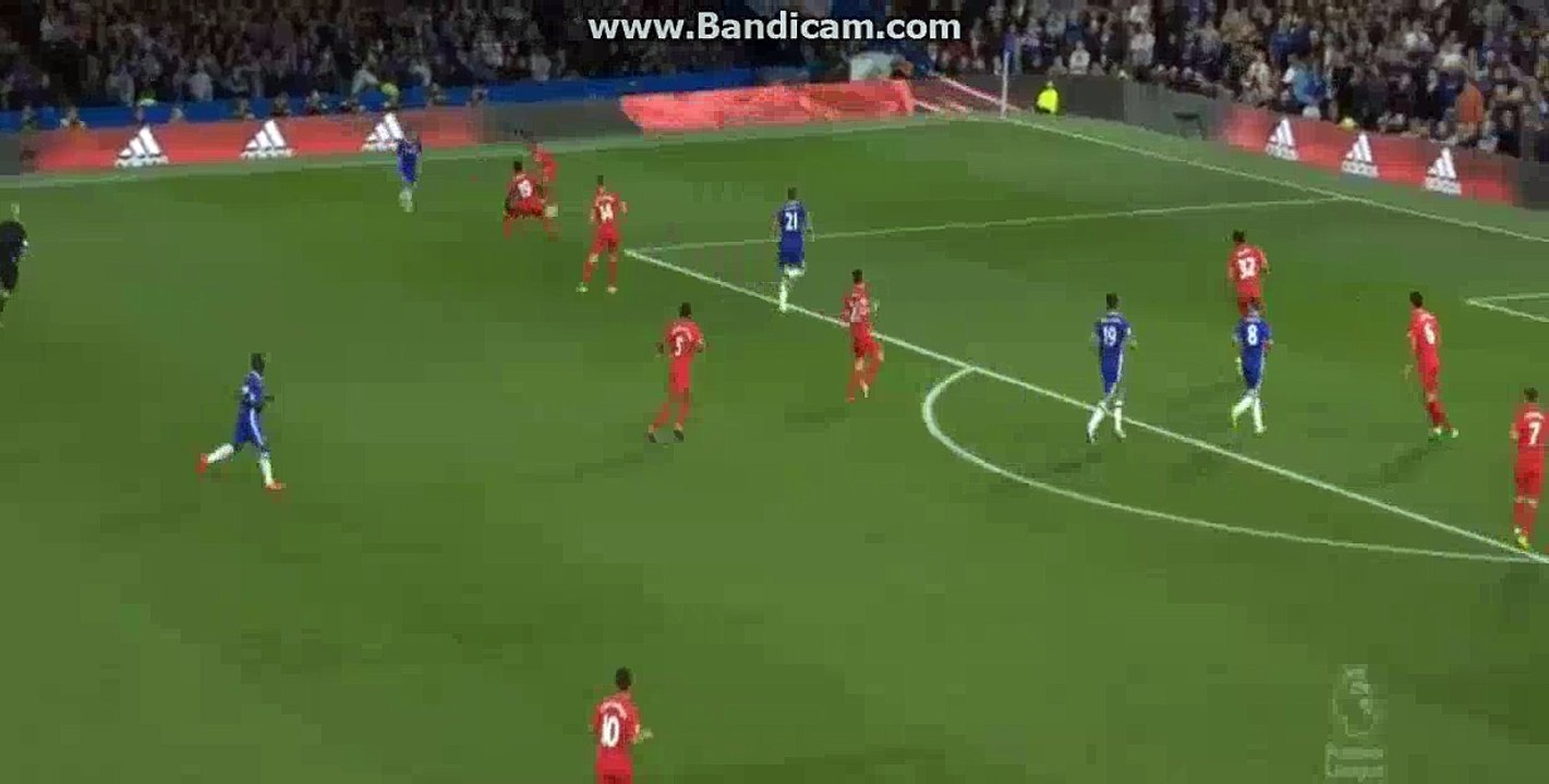Diego Costa Gol - Chelsea 1-2 Liverpool - 16-09-2016