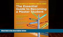Big Deals  Becoming a Master Student: The Essential Guide to Becoming a Master Student