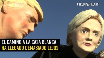 Una carrera muy curiosa por llegar a la Casa Blanca