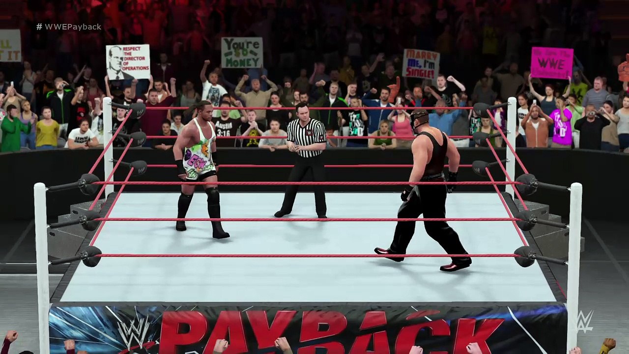 WWE 2K16 RVD rob van dam v kane