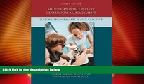 Big Deals  Middle and Secondary Classroom Management: Lessons from Research and Practice  Free