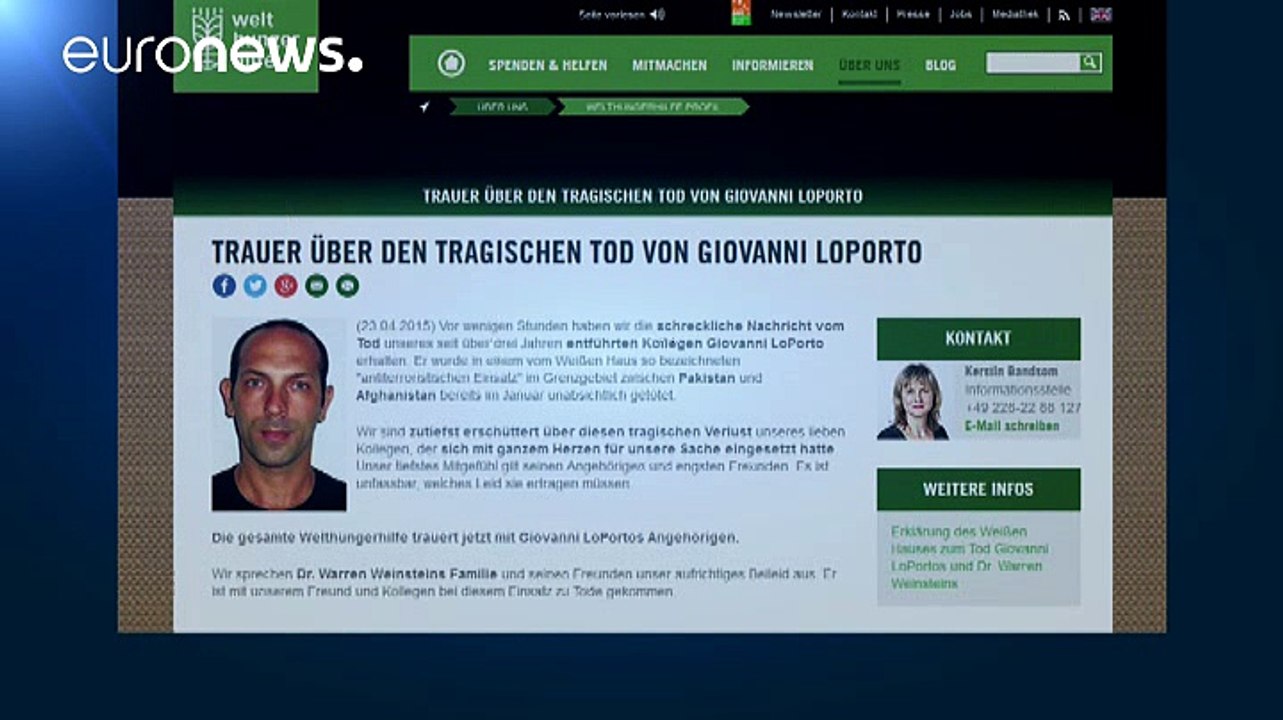 USA zahlen eine Million Dollar an Familie von Drohnenopfer