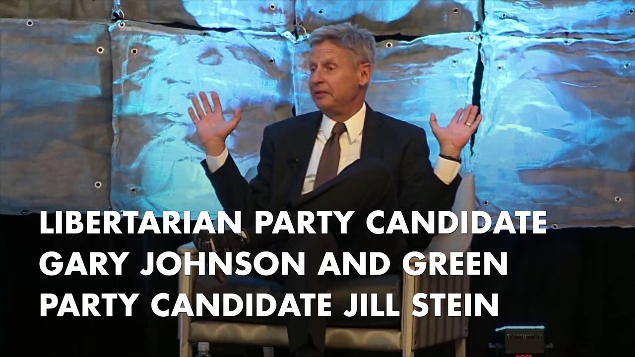 Johnson and Stein fail to make cut for first presidential debate