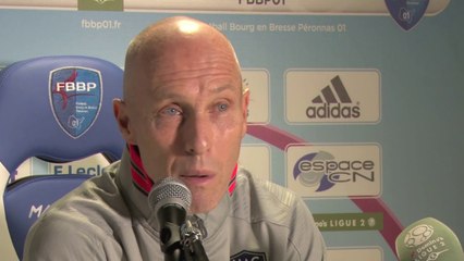 Après Bourg en Bresse - HAC (2-1), réaction de Bob Bradley