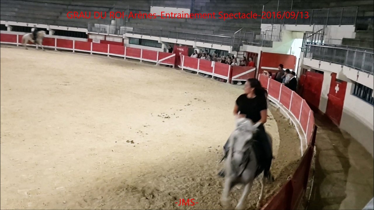 GRAU DU ROI-Arènes-Entrainement Spectacle-2016/09/13