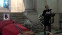 20160916-Paris-Obsèques de Jean-François Athon-03-Intervention de Françoise Lapierre Athon