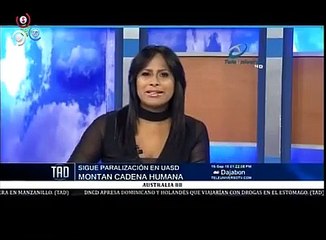 Se prende de mala manera la UASD en San francisco de Macoris