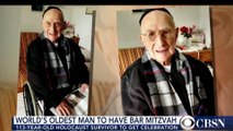 113-Year-Old Holocaust Survivor To FINALLY Have Bar Mitzvah!