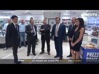 Icaro TV. Tanta gente per l'inaugurazione del rinnovato FreeShop di San Marino