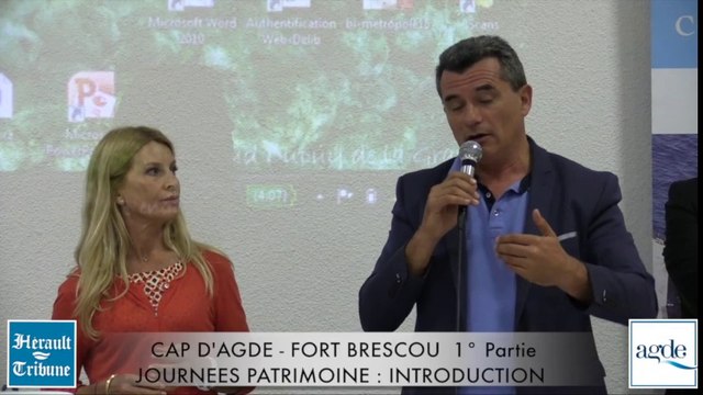 CAP D'AGDE - FORT BRESCOU ( 1/3 ) mis en lumière lors des JOURNEES DU PATRIMOINE ( 1/3 )
