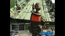 PFM Motorized Floating Bridge CNIM Military River Crossing Ferry