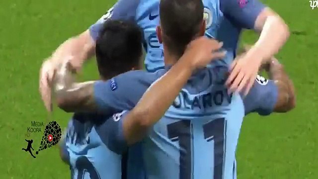 اهداف مباراة مانشستر سيتي وبوروسيا مونشنغلادباخ 4-0 [كاملة] دوري ابطال اوروبا 2017 [14-9-2016]